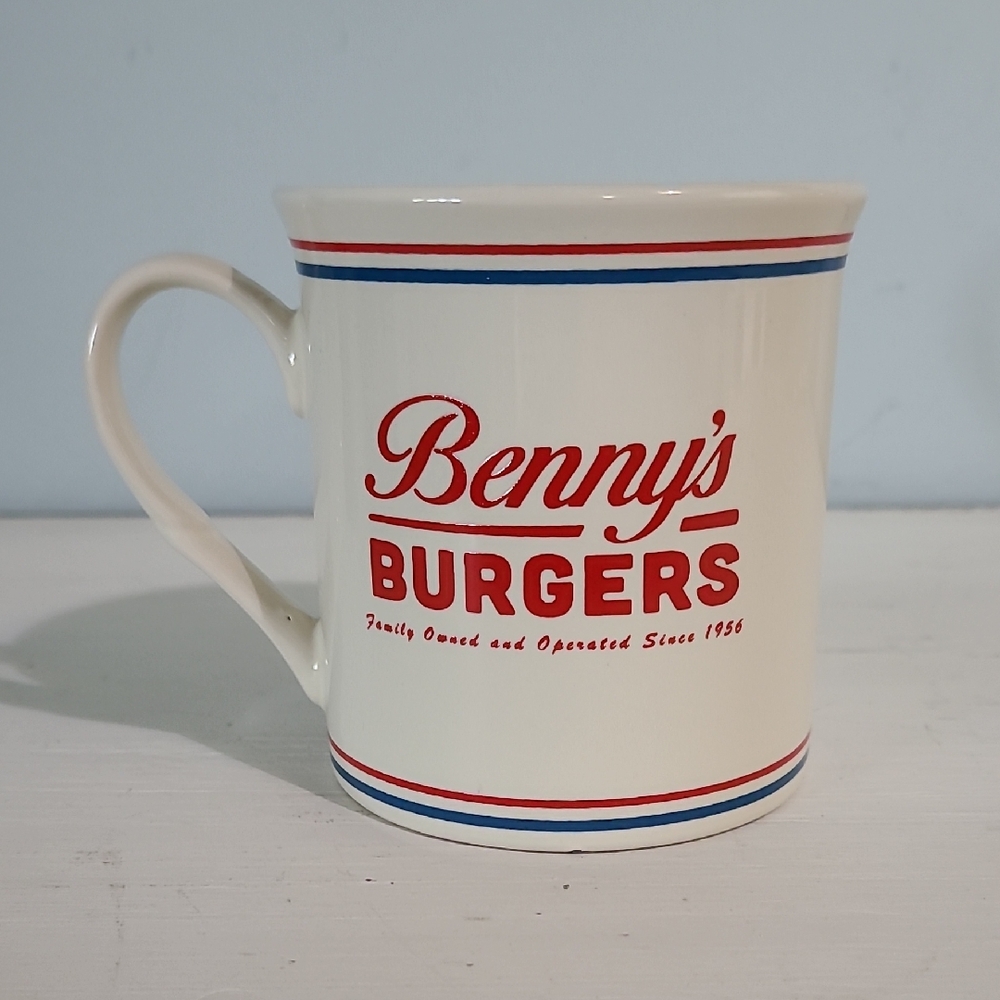Benny's Burgers Stranger Things Coffee Mug